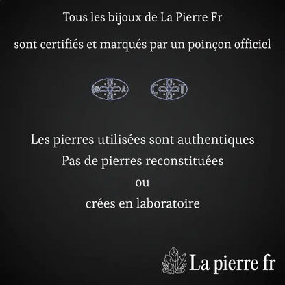 Bague en Améthyste facettée &quot;Rêve&quot; Plaqué or 18 carats