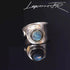 Bague en labradorite ronde sur argent 925 - La Pierre FR