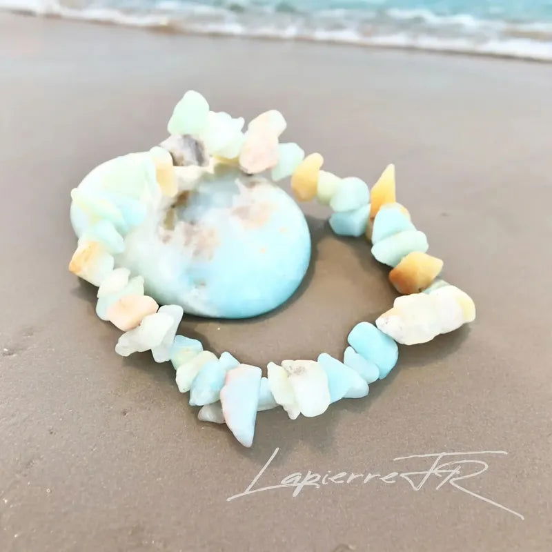 Bracelet pierre Amazonite - La Pierre FR