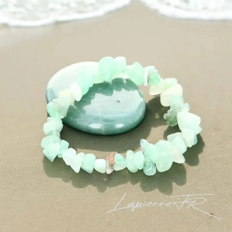 Bracelet pierre Aventurine verte - La Pierre FR