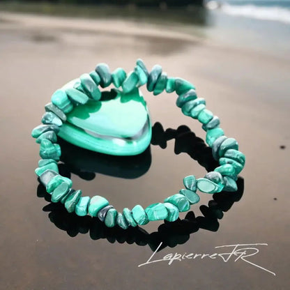 Bracelet pierre Malachite - La Pierre FR