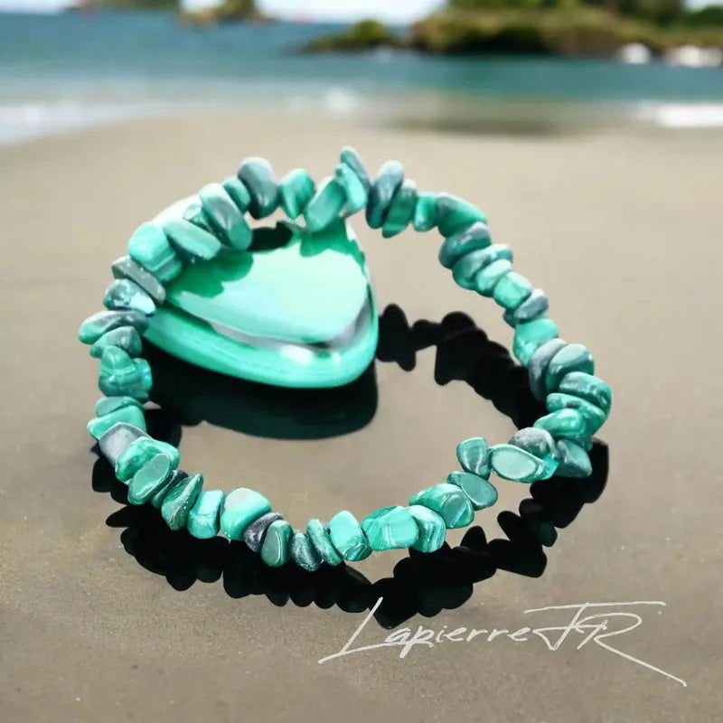 Bracelet pierre Malachite - La Pierre FR