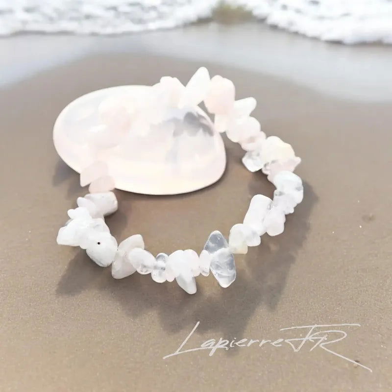 Bracelet pierre Quartz Rose - La Pierre FR