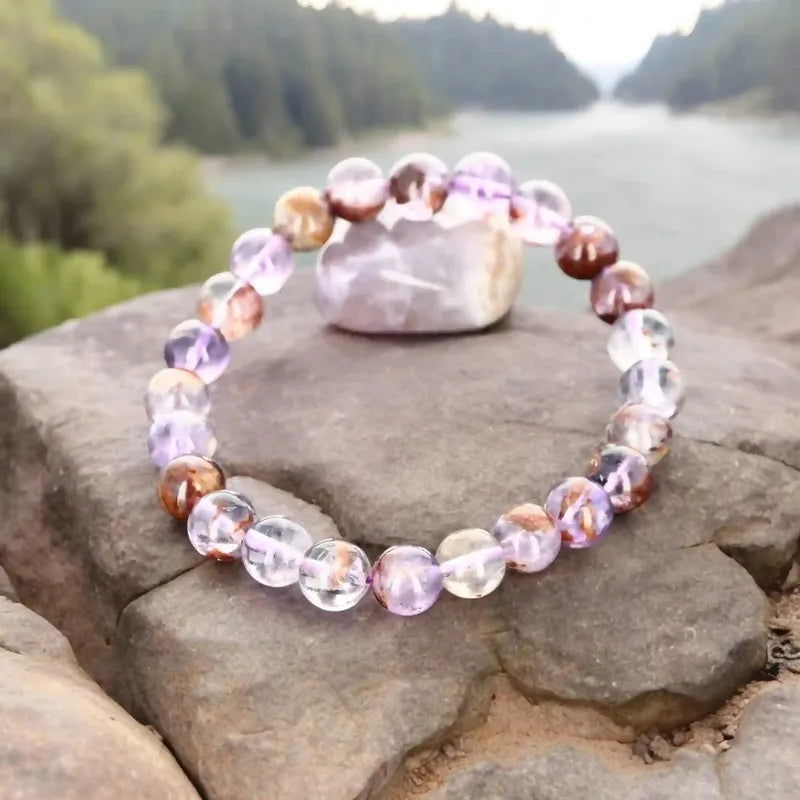 Bracelet pierre naturelle Auralite - La Pierre FR