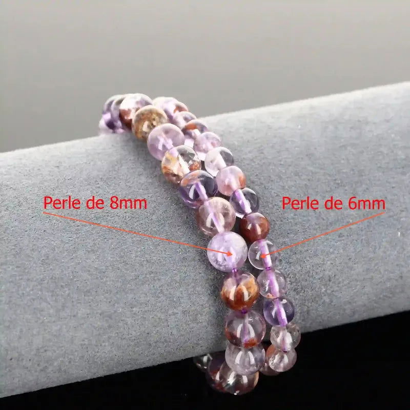 Bracelet pierre naturelle Auralite - La Pierre FR