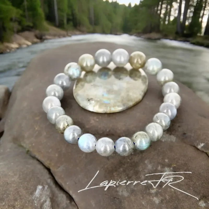 Bracelet pierre naturelle Labradorite - La Pierre FR