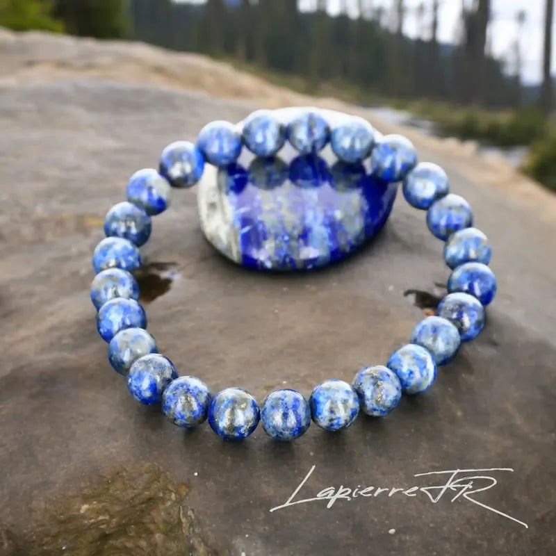 Bracelet pierre naturelle Lapis Lazuli - La Pierre FR