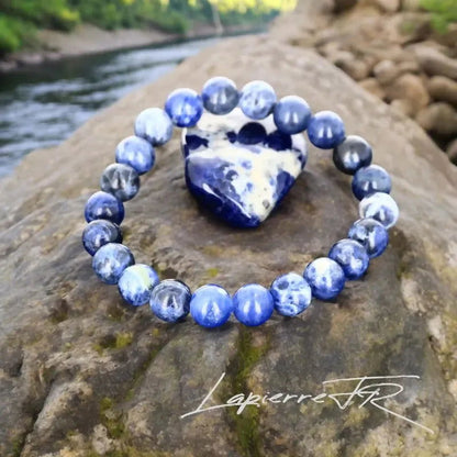 Bracelet pierre naturelle Sodalite - La Pierre FR