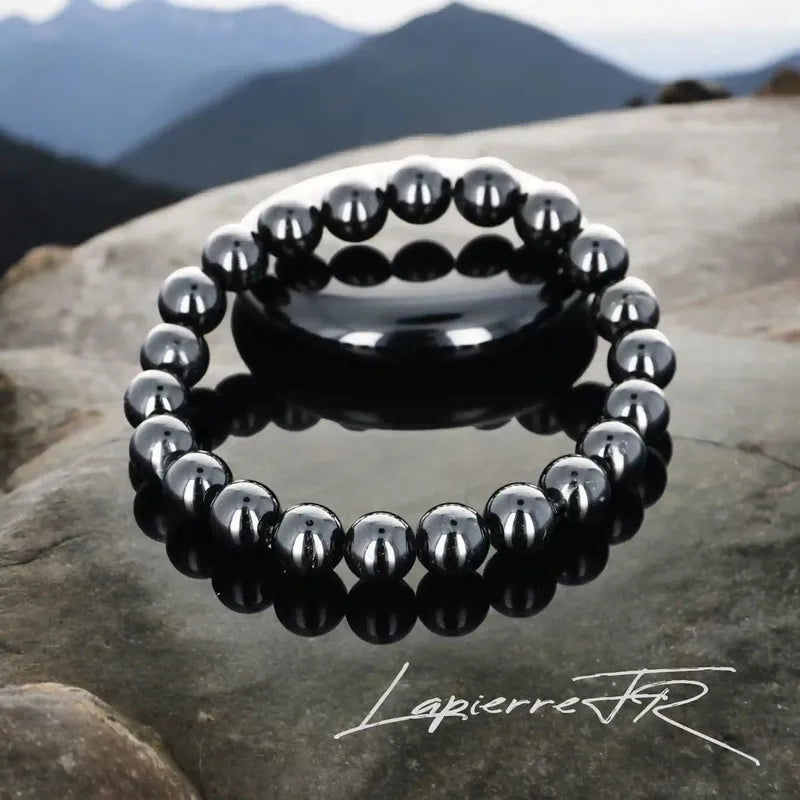 Bracelet pierre naturelle Tourmaline Noire - La Pierre FR