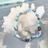 Bracelet pierre roulée en Larimar - La Pierre FR