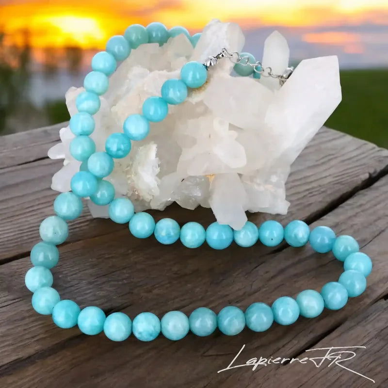 Collier en Amazonite - La Pierre FR