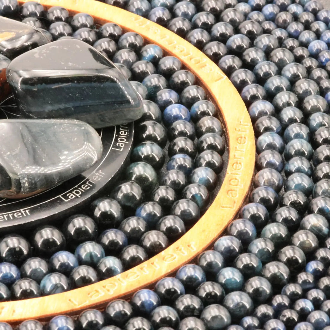Fil de perles OEIL de Faucon ronde 4mm 6mm 8mm 10mm | Perle pierre naturelle | Gemmes | Qualité AAA