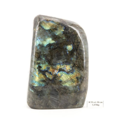 Labradorite 1,474Kg de Madagascar - La Pierre FR