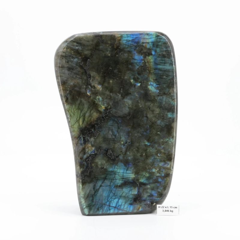 Labradorite 3,846Kg de Madagascar - La Pierre FR