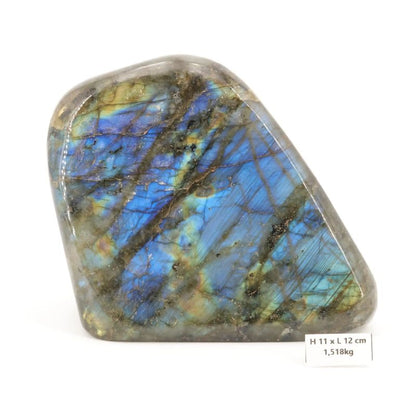 Labradorite de Madagascar 1,518Kg - La Pierre FR