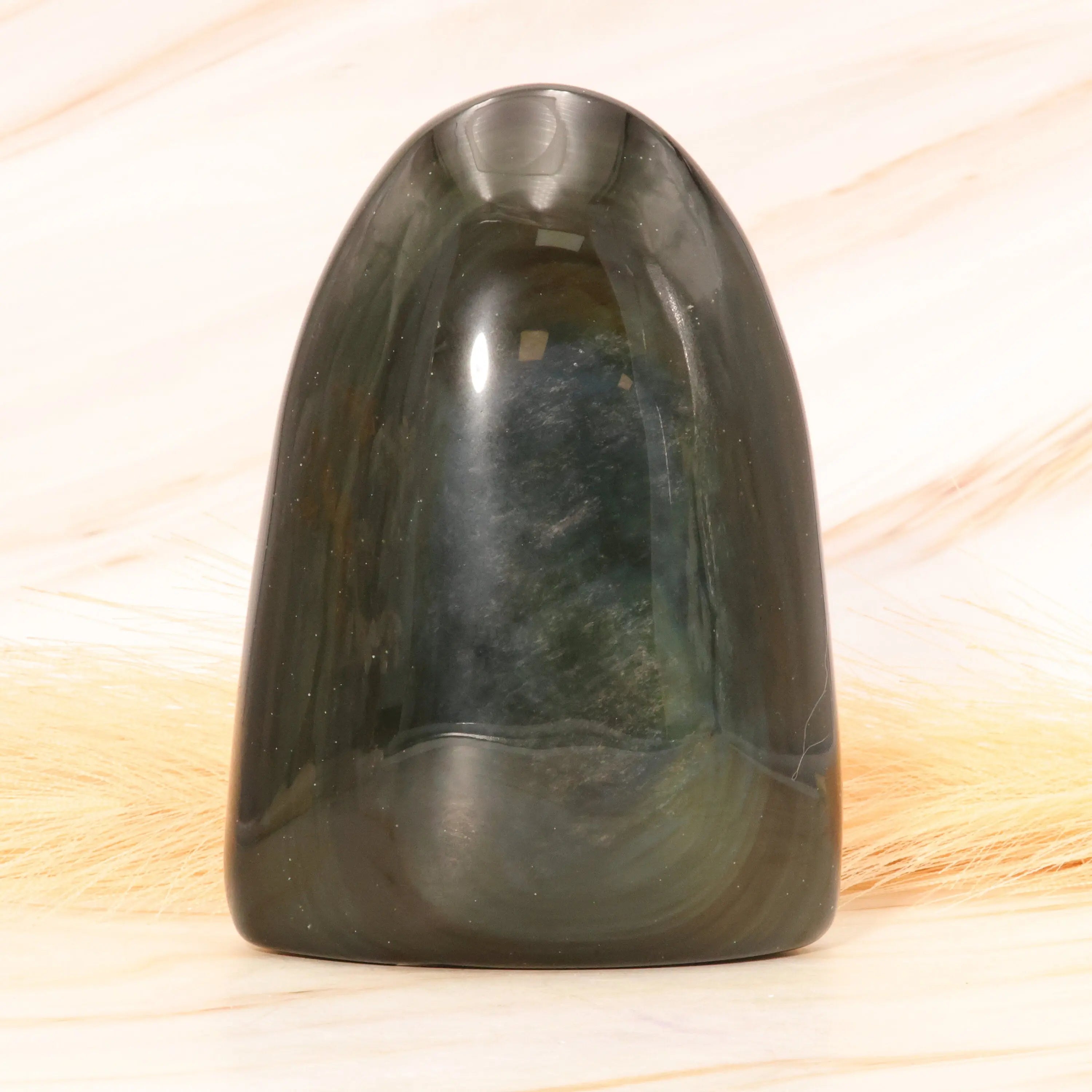 Obsidienne Œil céleste du Mexique 745g