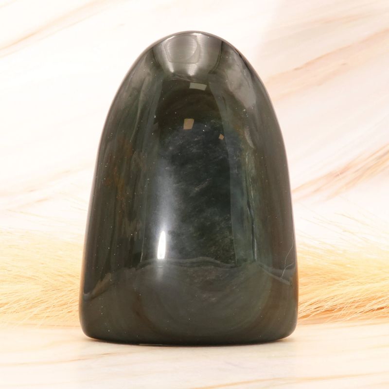 Obsidienne Œil céleste du Mexique 745g - La Pierre FR