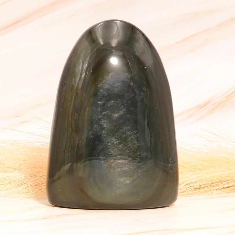 Obsidienne Œil céleste du Mexique 745g - La Pierre FR