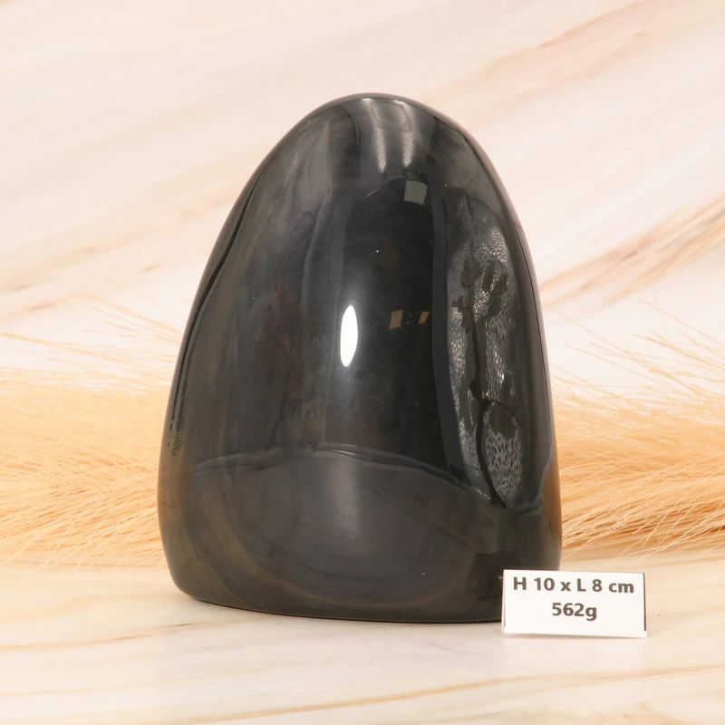 Obsidienne Oeil céleste du Mexique 562g - La Pierre FR