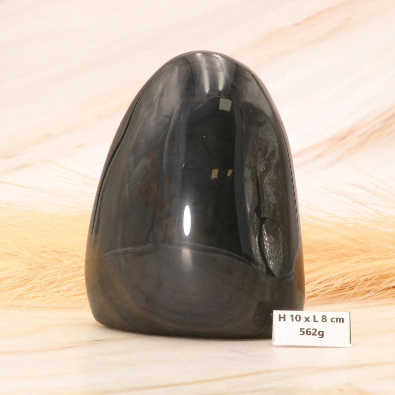 Obsidienne Oeil céleste du Mexique 562g - La Pierre FR