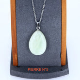 Pendentif Jade vert | Pendentif pierre naturelle Ma boutique