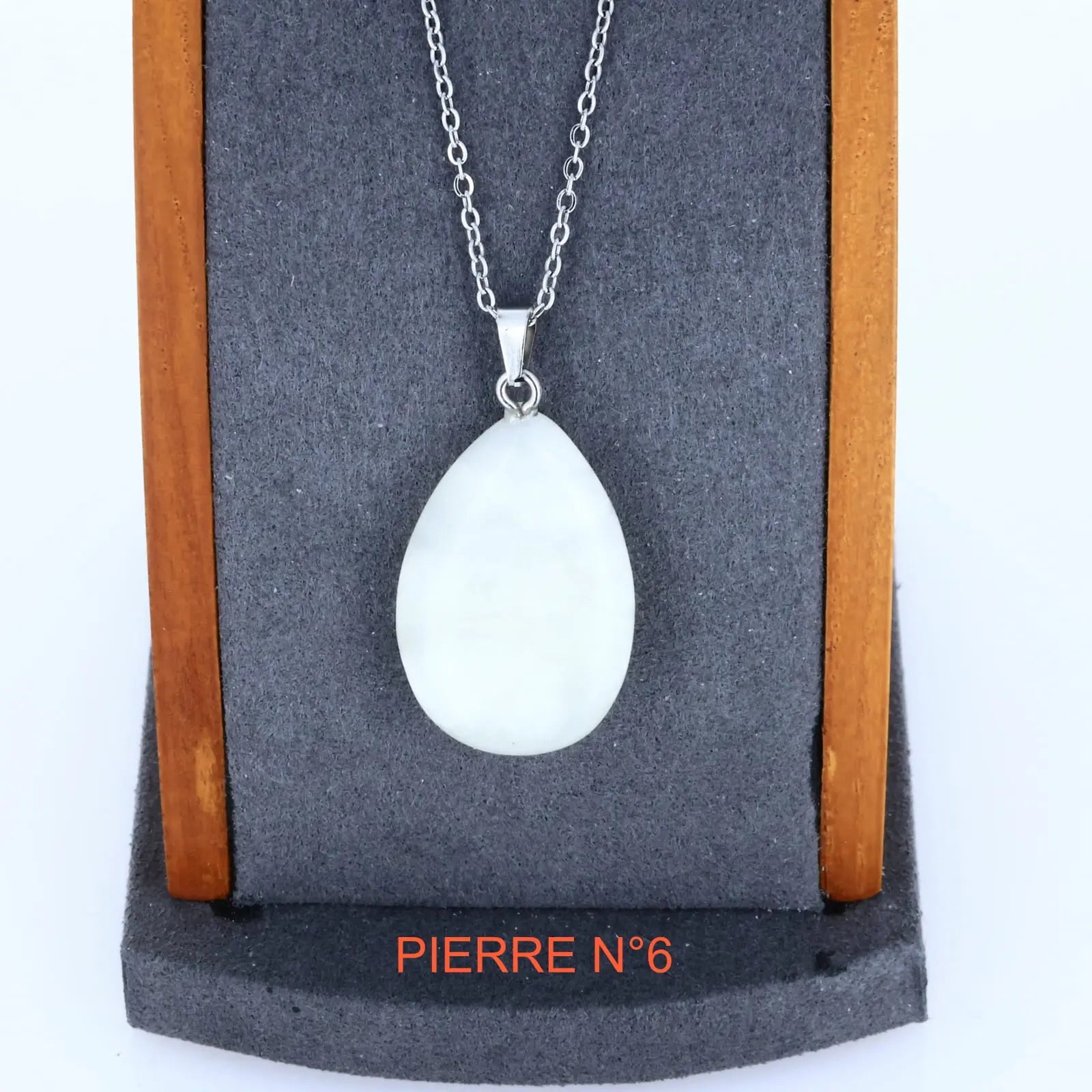 Pendentif Jade vert | Pendentif pierre naturelle Ma boutique