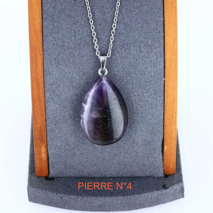 Pendentif Améthyste | Pendentif pierre naturelle - La Pierre FR