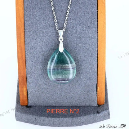 Pendentif Fluorite de Hunan - La Pierre FR