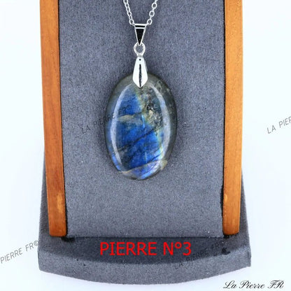 Pendentif Labradorite de Madagascar - La Pierre FR