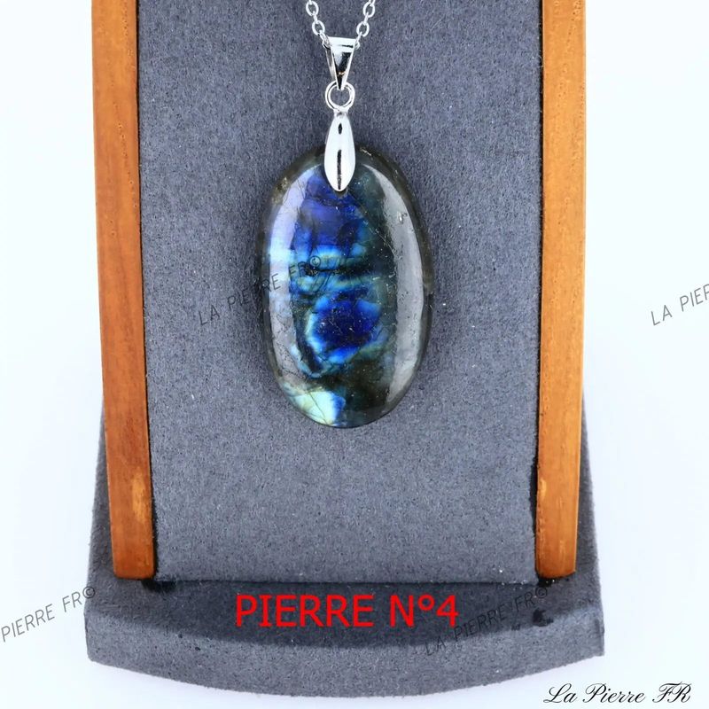 Pendentif Labradorite de Madagascar - La Pierre FR