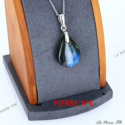 Pendentif Labradorite de Madagascar - La Pierre FR