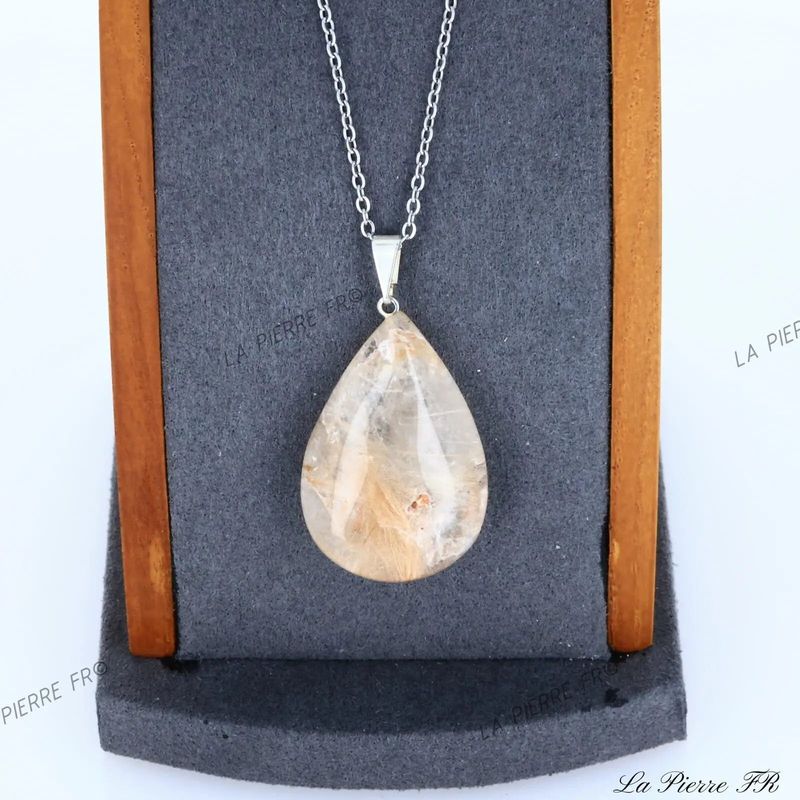 Pendentif Quartz Rutile - La Pierre FR