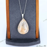 Pendentif Quartz Rutile | Pendentif en pierre naturelle - La Pierre FR