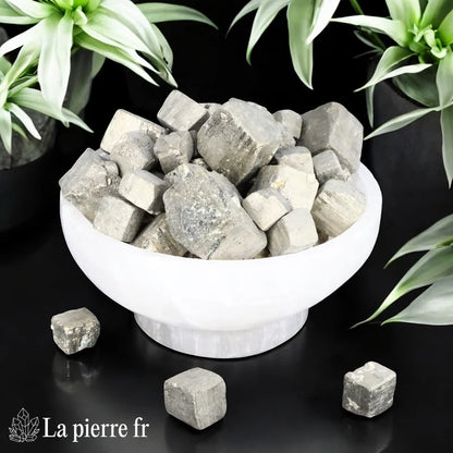 Pyrite en cube - Pierre pour Lithothérapie et Reiki