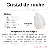 vertus du pendentif en cristal de roche