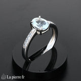 Bague en Aigue Marine 