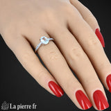 Bague en Aigue Marine 