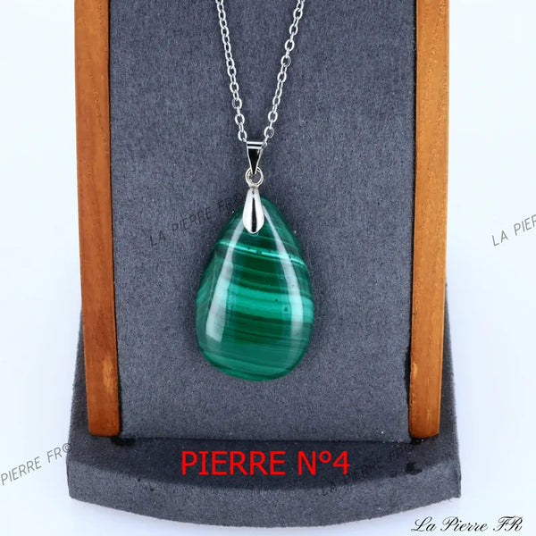 Pendentif en Malachite