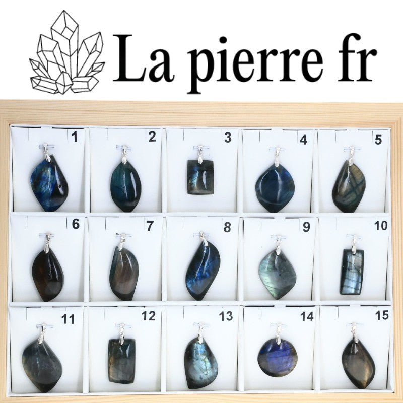 Pendentif Labradorite de Madagascar