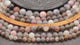 60 Perles Agate Botswana naturelle ronde 6mm | 46 perles 8mm | 35 perles 10mm | Perle pierre naturelle | Perle semi-précieuse | Qualité AA+