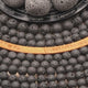Fil de perles Pierre de Lave volcanique ronde 4mm 6mm 8mm 10mm | Perle pierre naturelle ronde et lisse | Gemmes