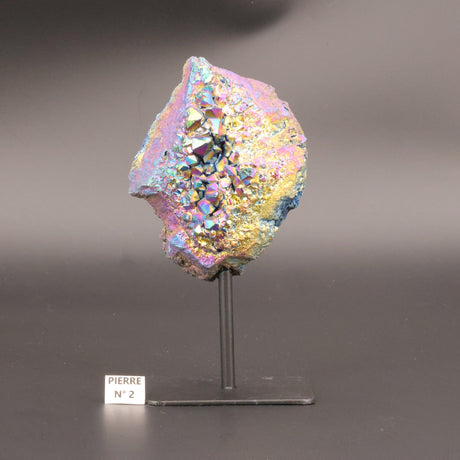 Aqua aura | Géode d'Améthyste sur pied | LaPierreFR, boutique de pierres - minéraux - cristaux en France