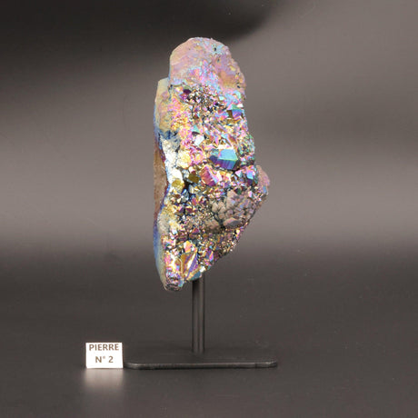 Aqua aura | Géode d'Améthyste sur pied | LaPierreFR, boutique de pierres - minéraux - cristaux en France