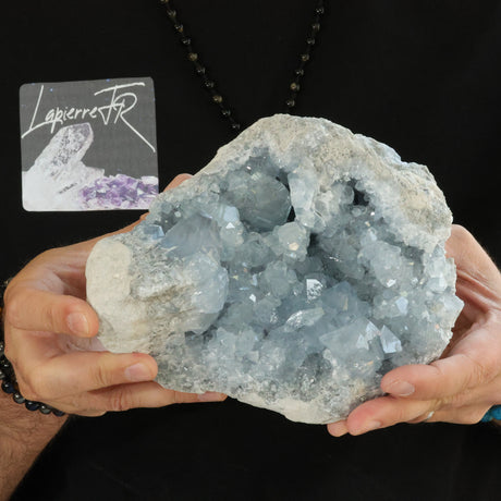 CELESTINE de Madagascar 3,4 Kg | LaPierreFR, boutique de pierres-minéraux-cristaux en France