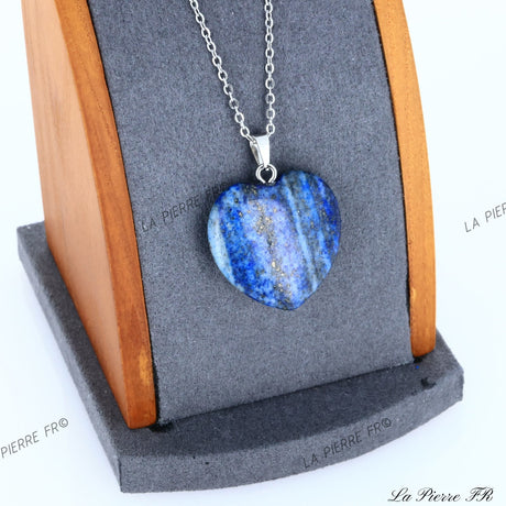 pendentif en pierre naturelle lapis lazuli, la pierre fr